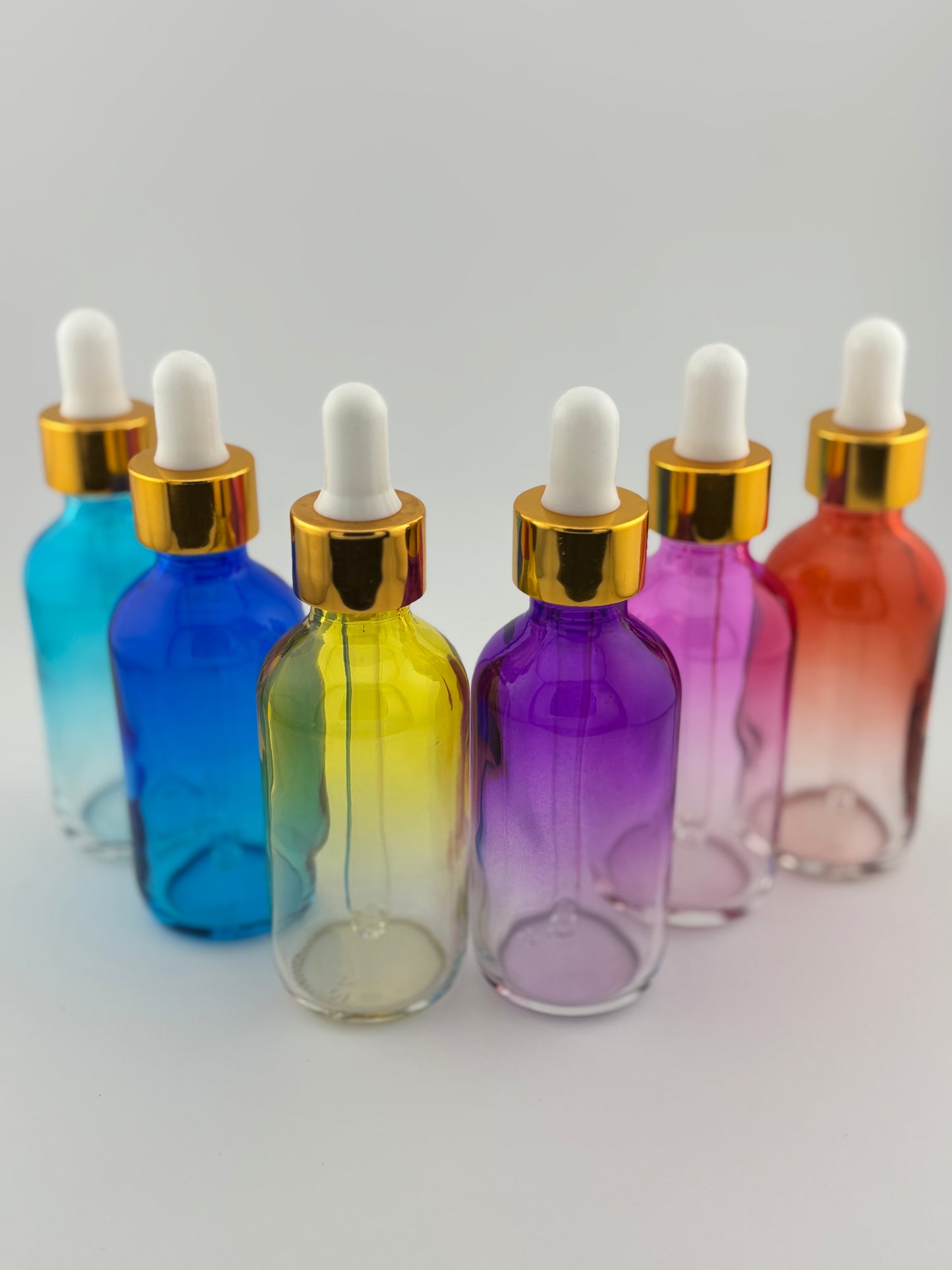 Clear Green Floral Reed Diffuser With 2oz Bottle Of Scent