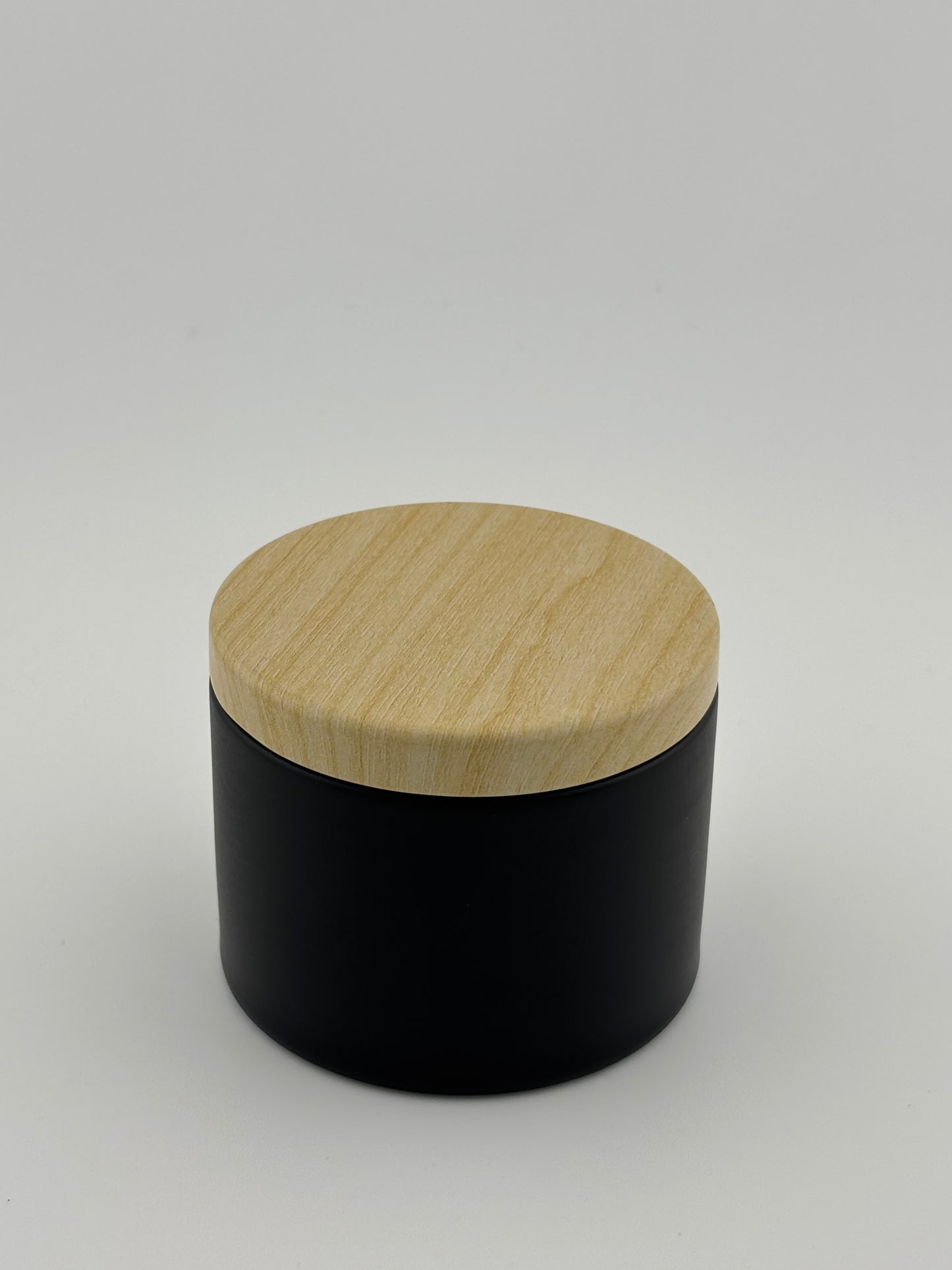 8oz Matte Orange Tin With Metal Lid