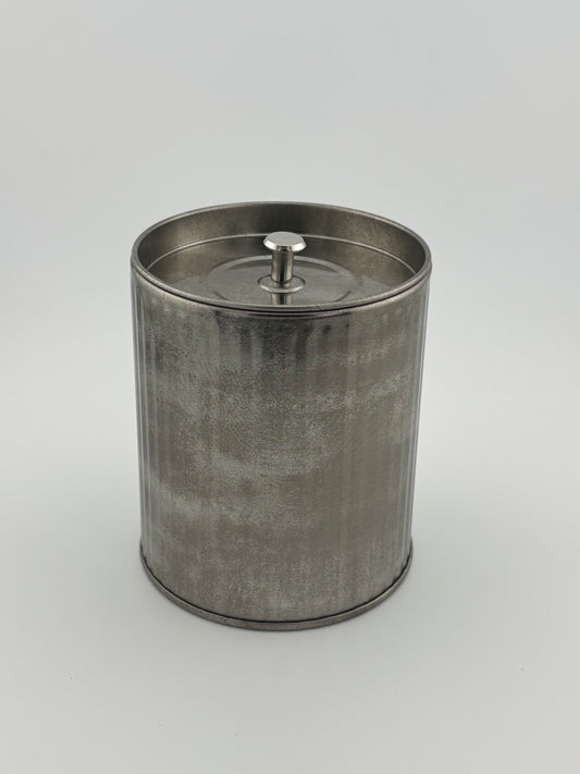 10oz Raw Tin With Metal Lid