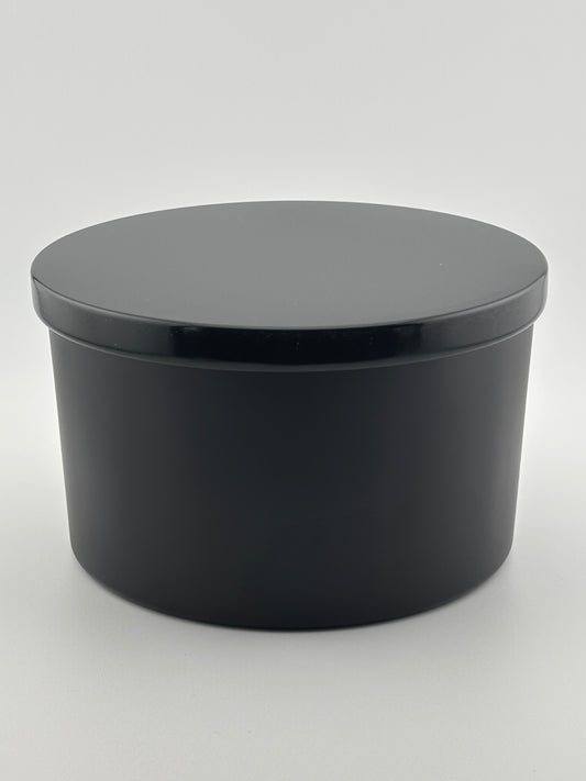 24oz Matte Black With Black Lid